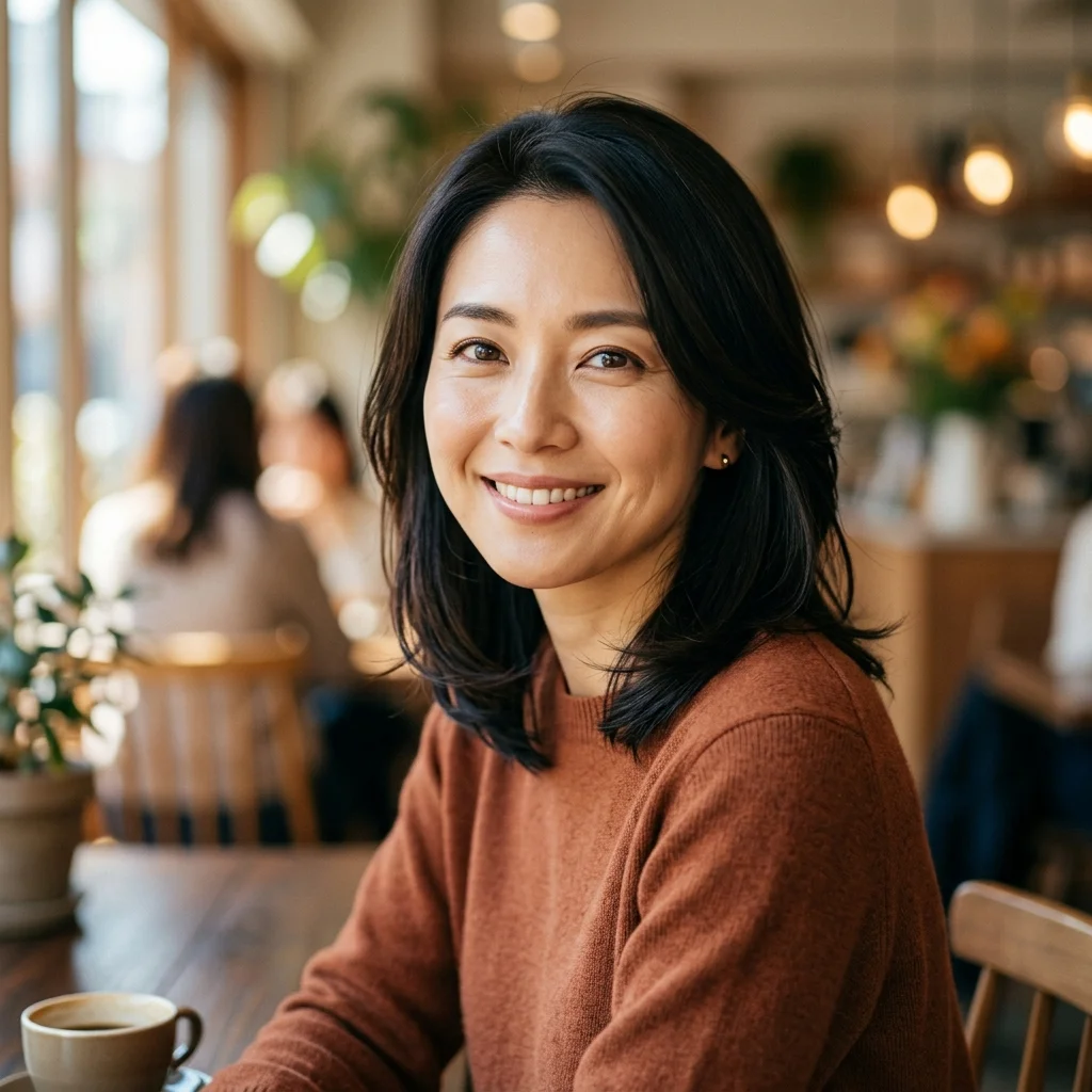 女性のプロフィールプレビュー
